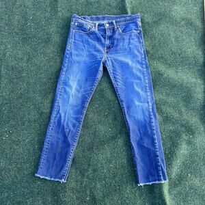 Mens Levi's 510 Stretch Slim Skinny Blue Jeans W32 L30